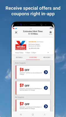 Valvoline Instant Oil Change android App screenshot 1